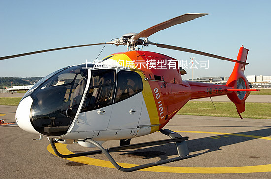 仿真直升機模型婚紗攝影展廳模型制作