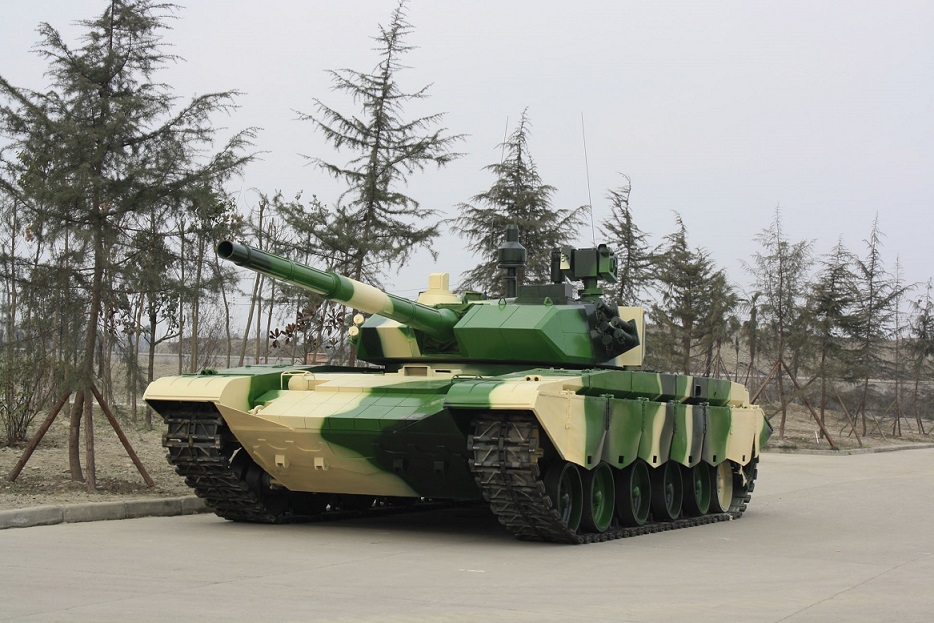 高仿99坦克模型