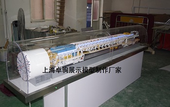 盾構機設備模型縮放比例